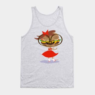 Burger Cutie Time Tank Top